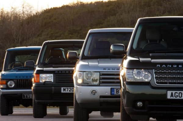 Range Rover Models. Source: LandyOnline
