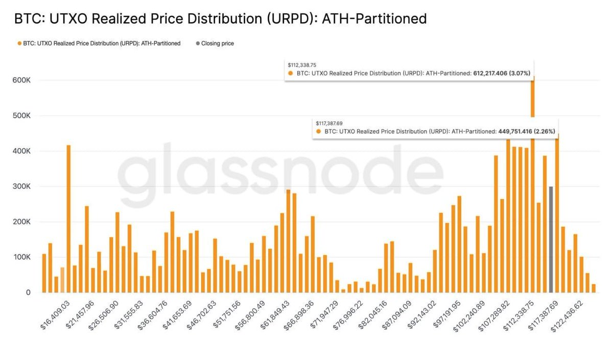 Bitcoin’s realized price distribution