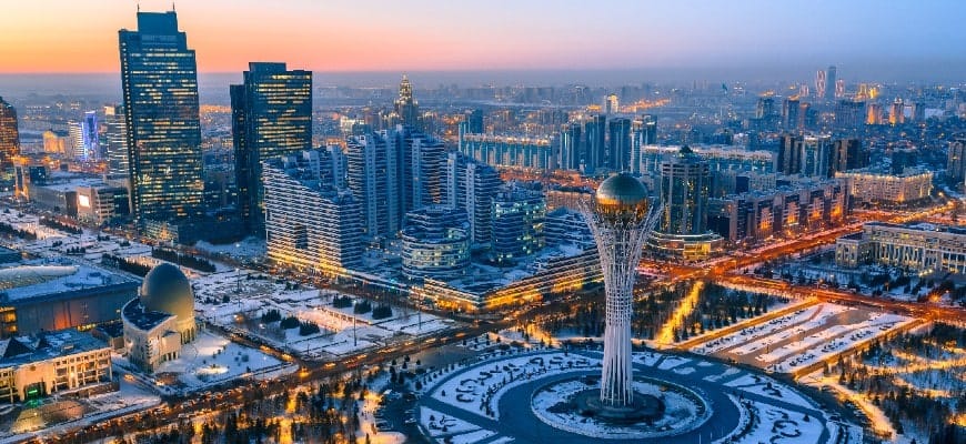 Kazakhstan's Capital-Nur Sultan (formerly known as Astana). Source: AstanaTimes