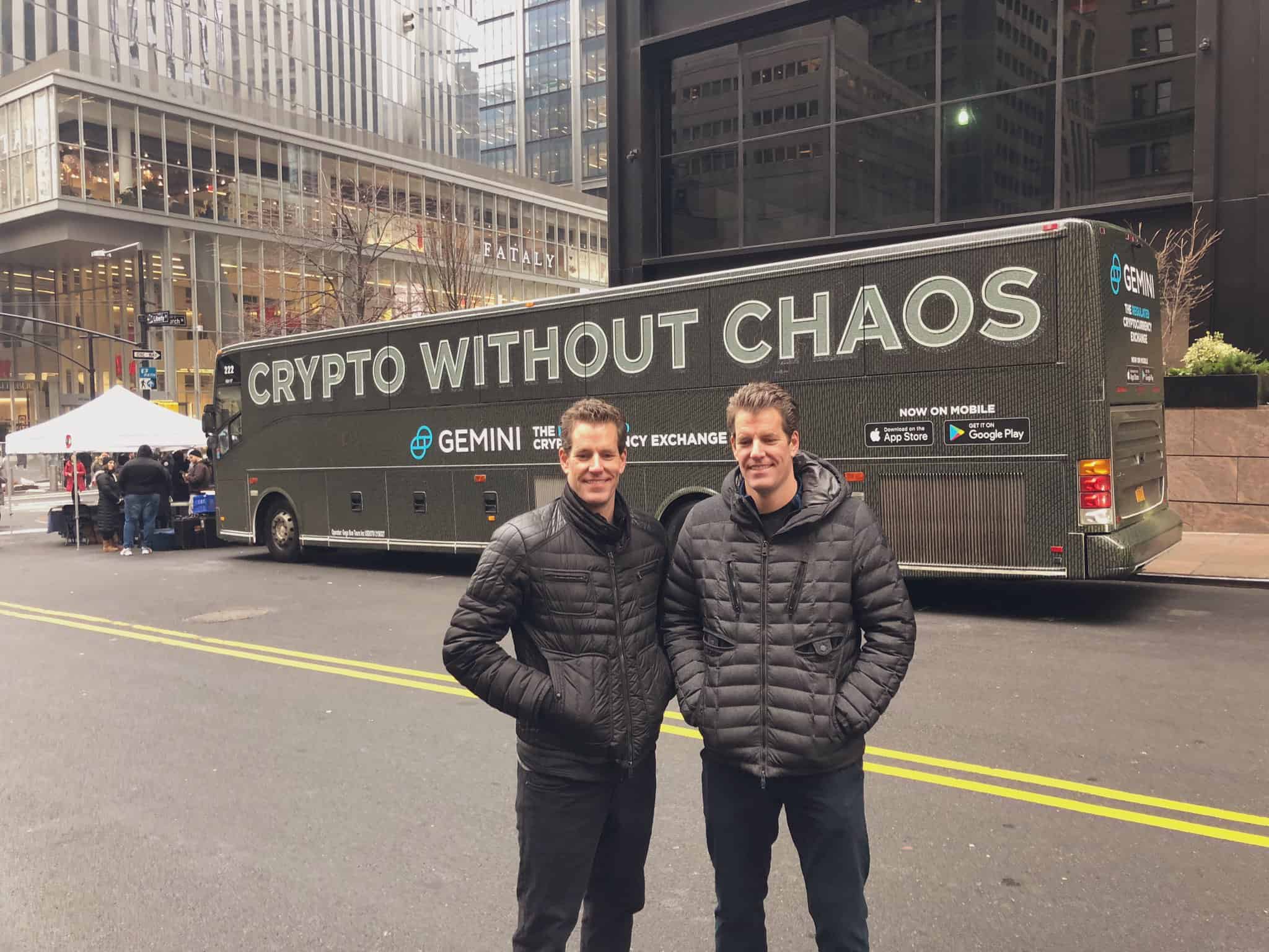 Gemini Winklevoss Twins