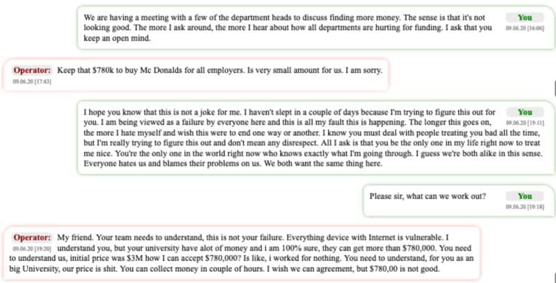Negotiations Between The Operator And The UCSF Negotiator. Source: Bloomberg