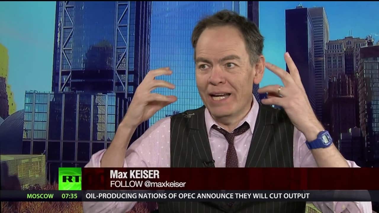 Max Keiser. Source; Yahoo