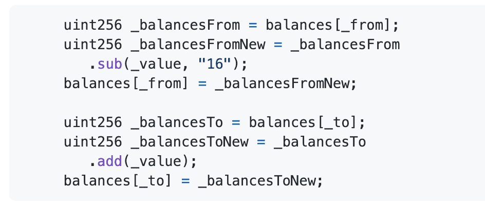 bZx smart contract code fix