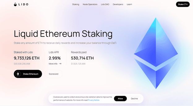 best_defi_projects_screenshot_lido