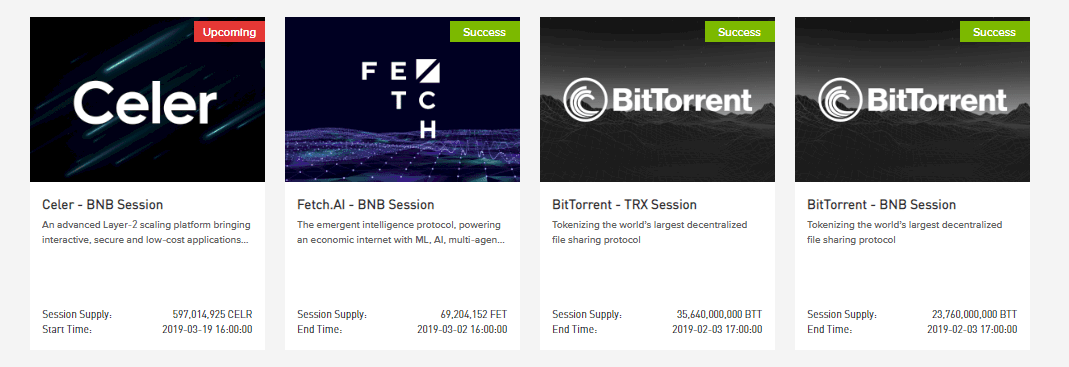 Binance Launchpad 
