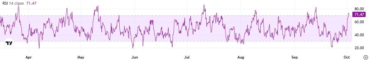 SHIB RSI