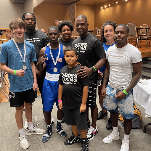 D-Boys Boxing Silver Gloves Regionals group photo 2021