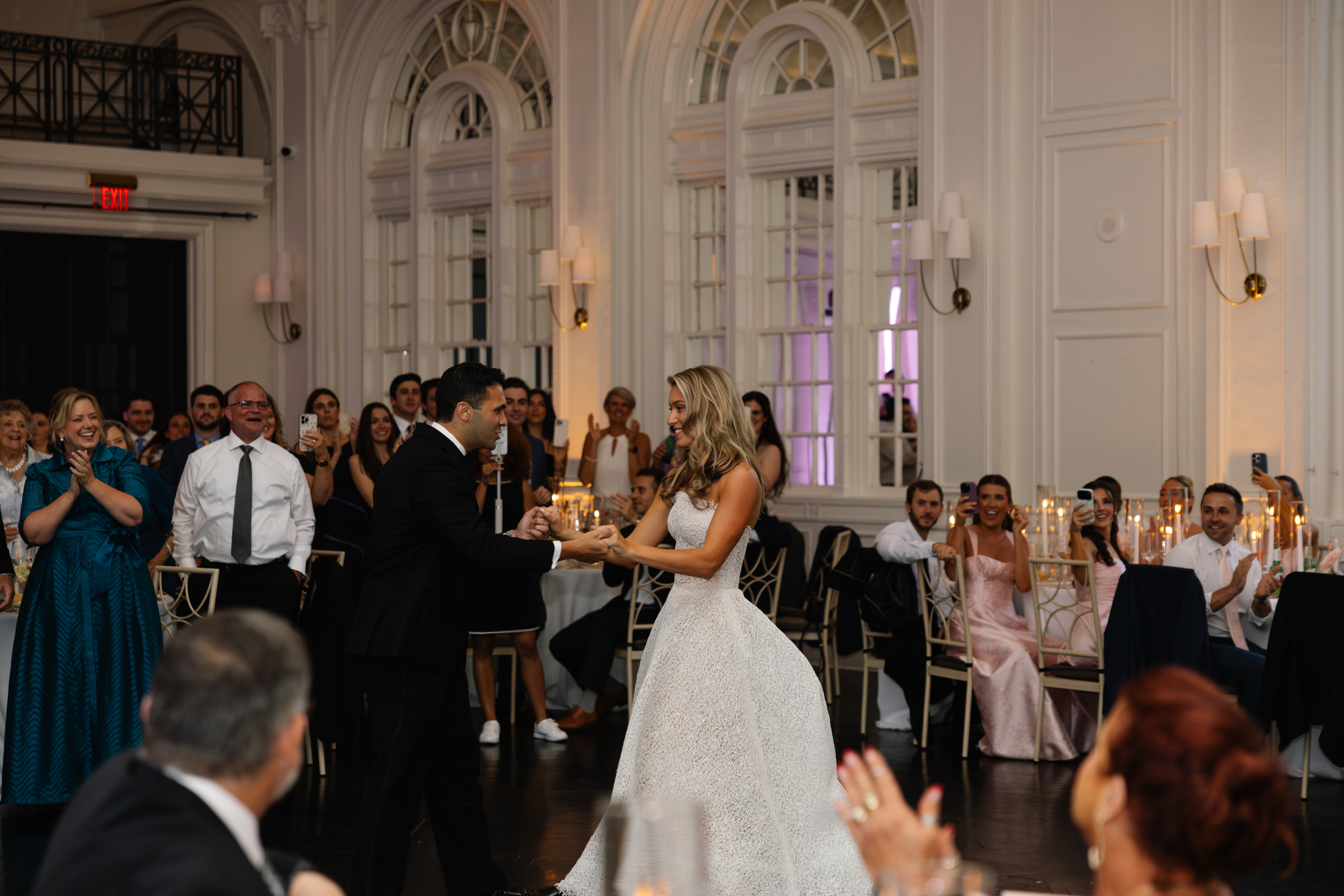 Reception dance floor