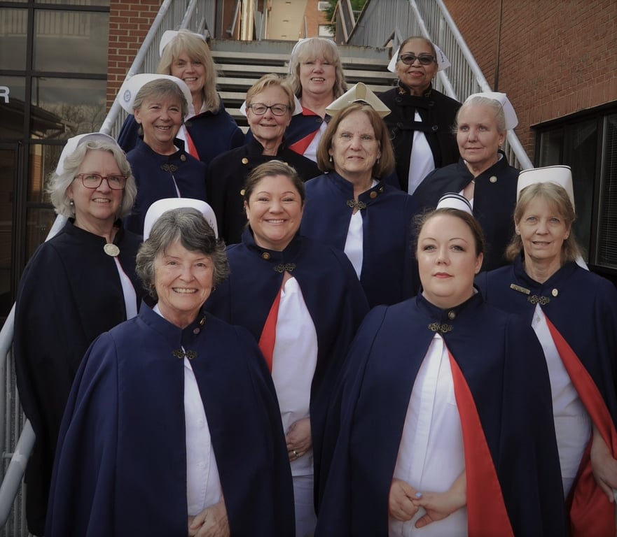 NSV Nurse Honor Guard group photo