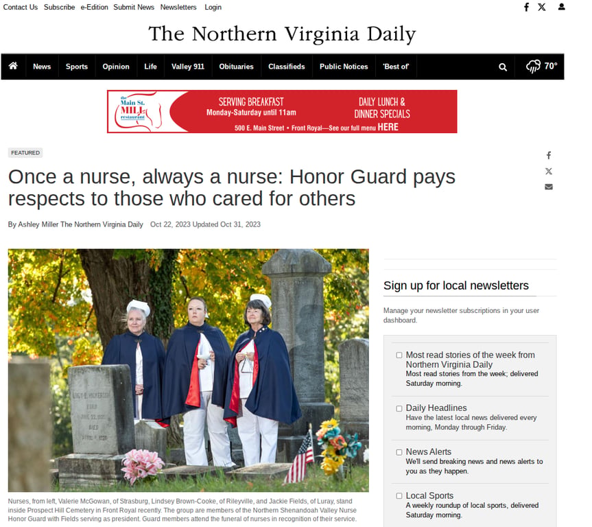 Northern Virginia Daily — October 31, 2023