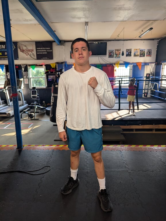 Jackie Hall - Fighter at I Believe Boxing Academy Hi-Nella NJ
