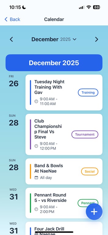 Torny Calendar - Event management