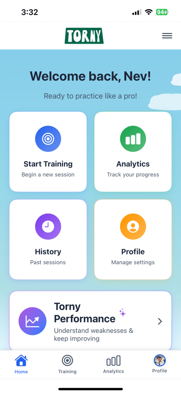 Torny iOS Training App