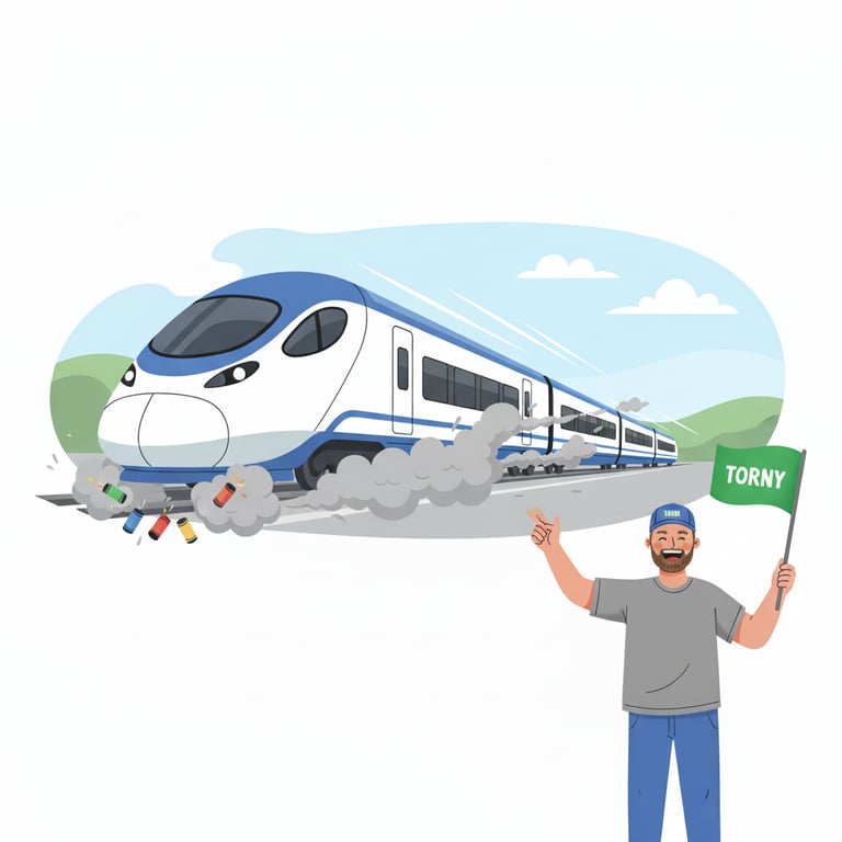 Working on the railways