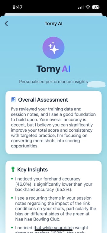 Torny Performance Analytics