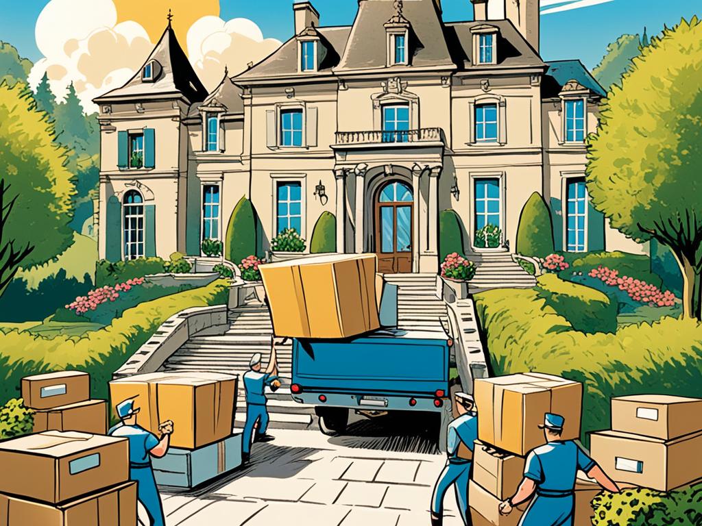 international removals to France, customs regulations, bureaucracy, shipping