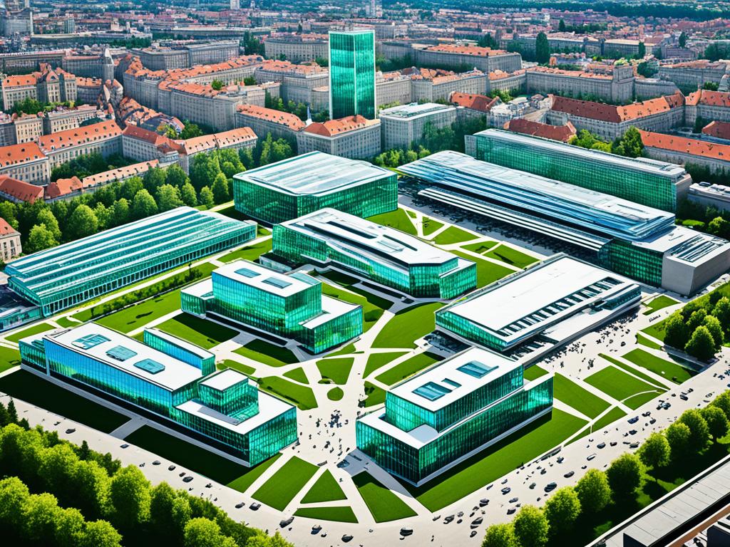 Warsaw University Aerial View