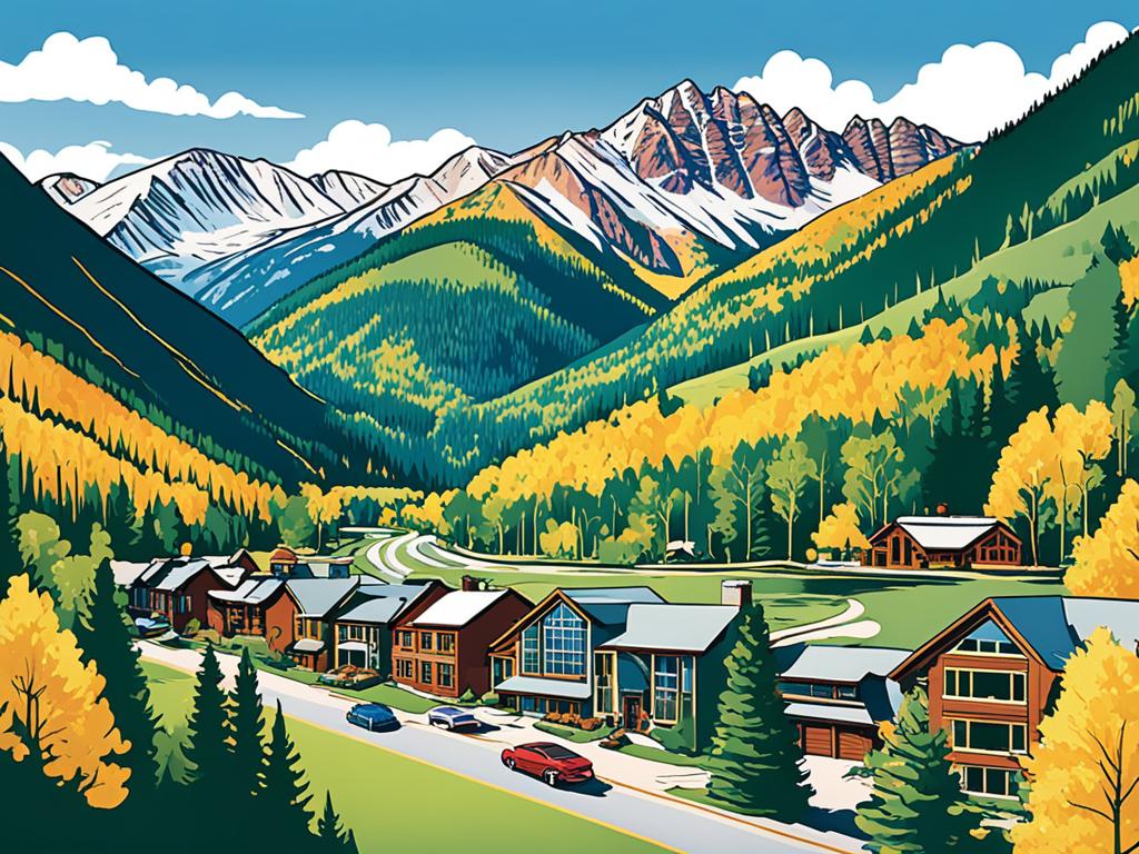 Aspen vacation homes scenic view