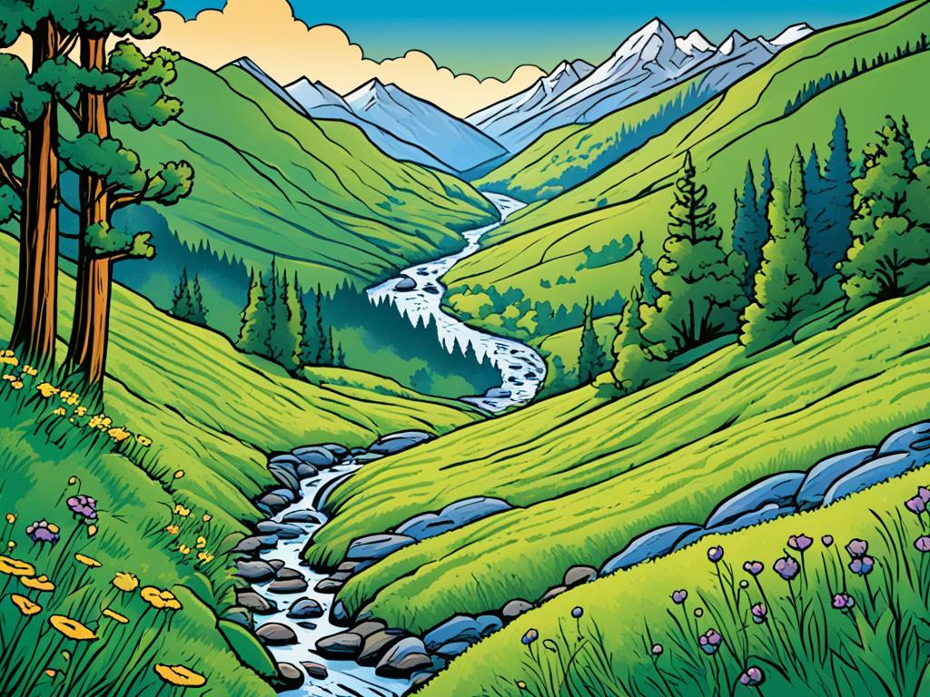 Beautiful Romanian landscape