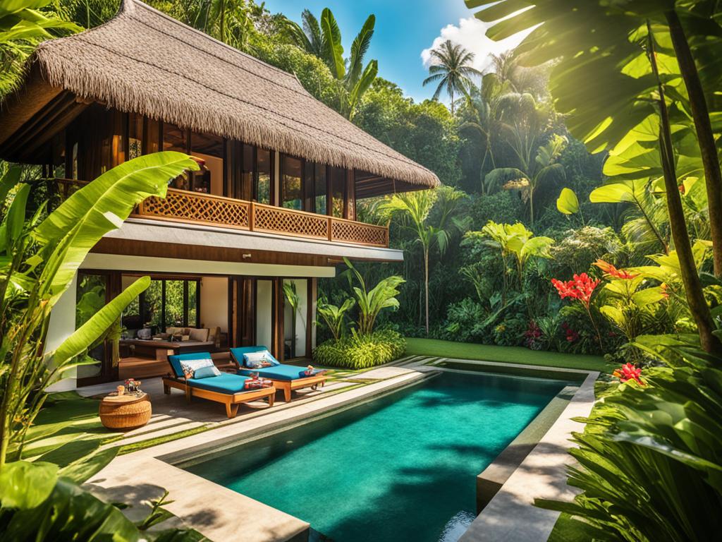 Beautiful accommodation in Indonesia