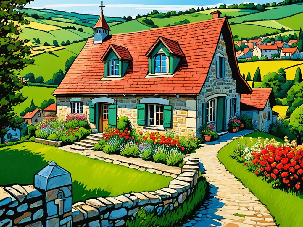 French countryside home