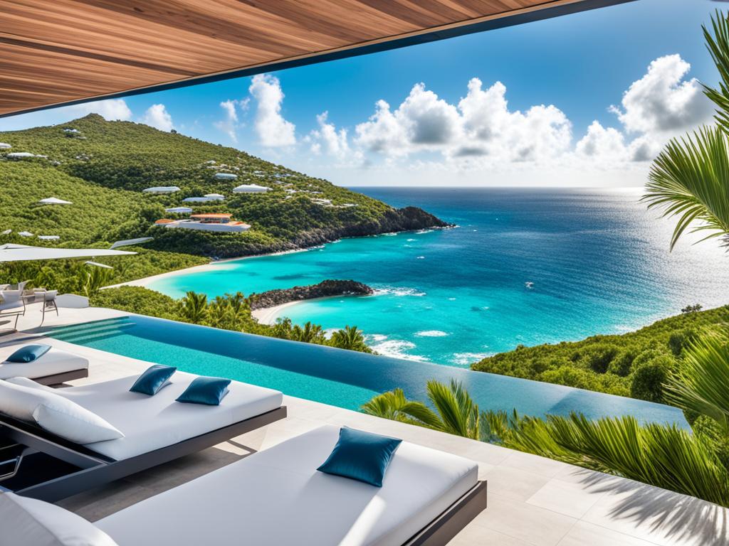 Luxury villa representing investment in St. Barts property