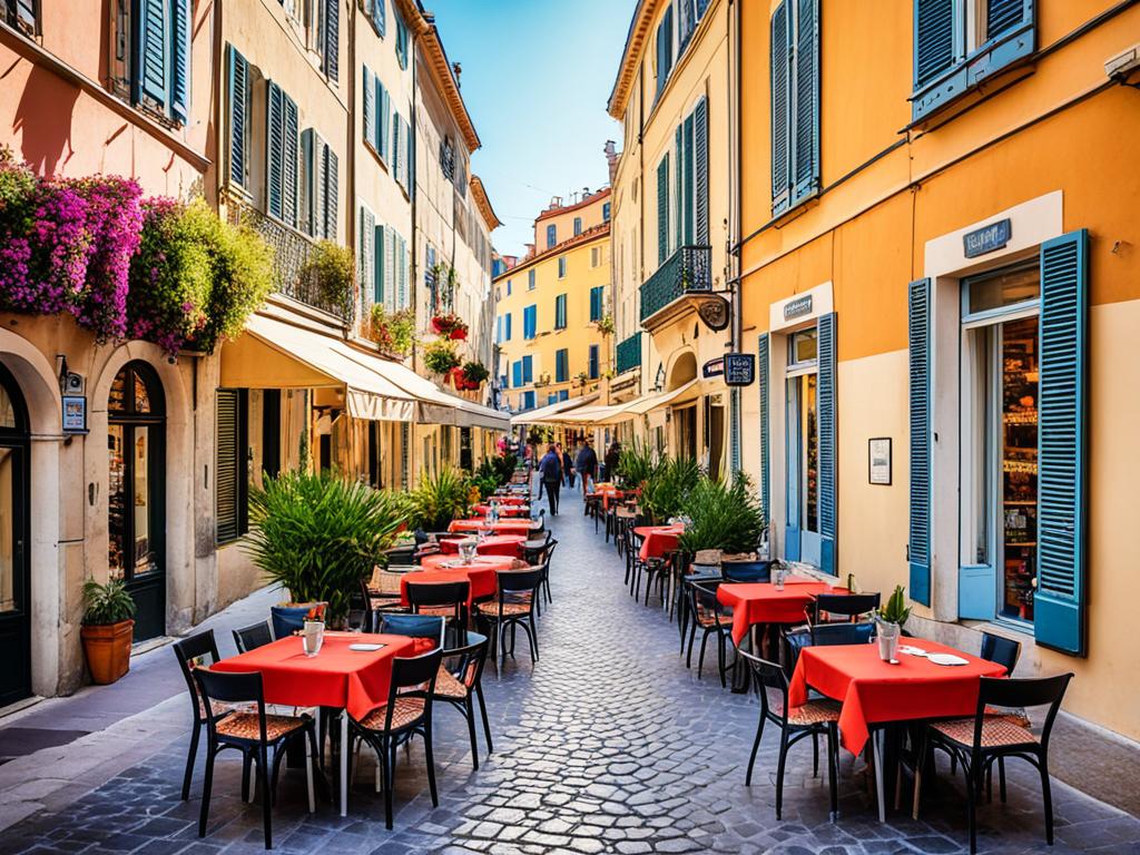Picturesque neighbourhoods of Nice