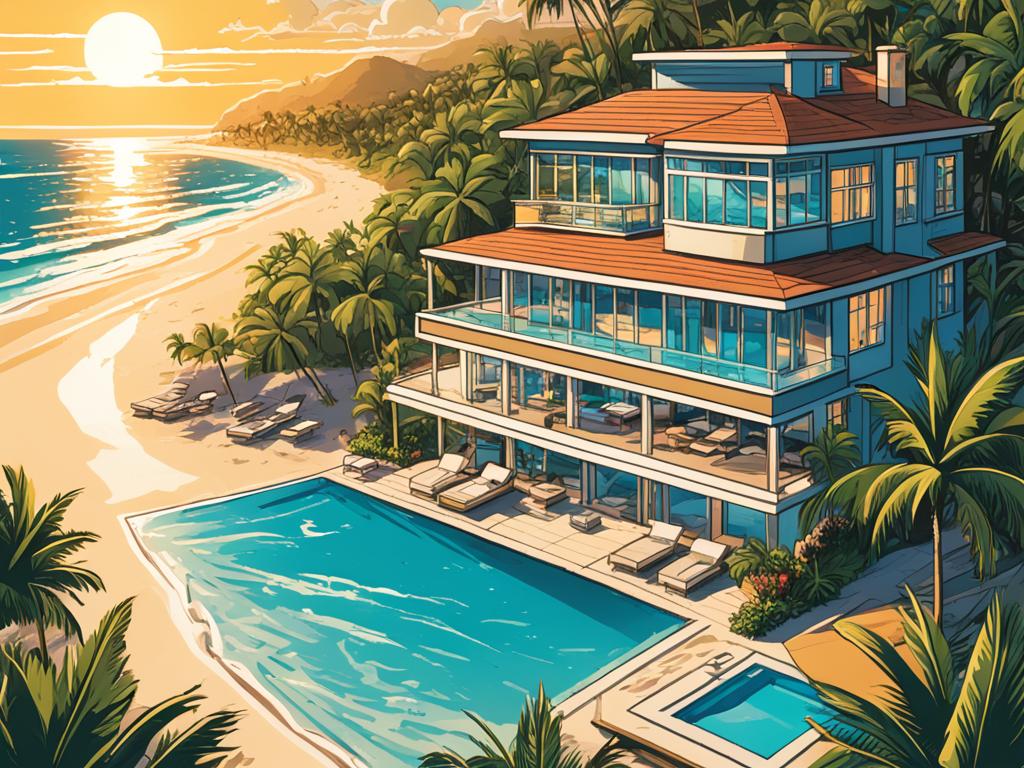 Luxury Caribbean real estate market