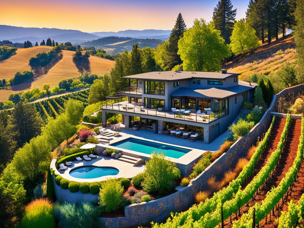 Luxury homes in Napa Valley