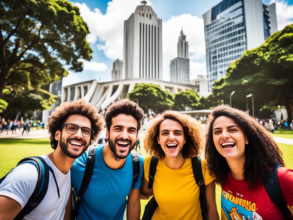 International Students in Sao Paulo University