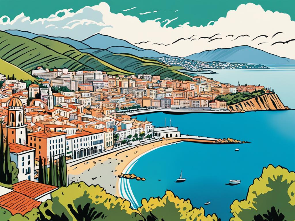 Scenic view of Malaga
