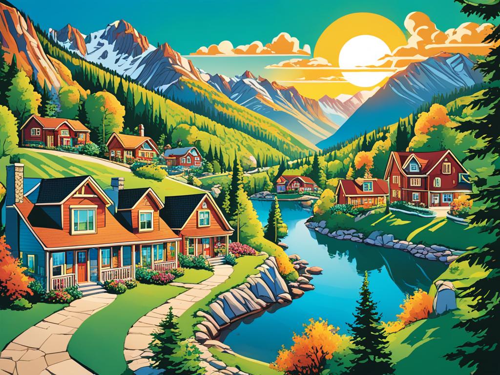 Dolomites holiday home landscape