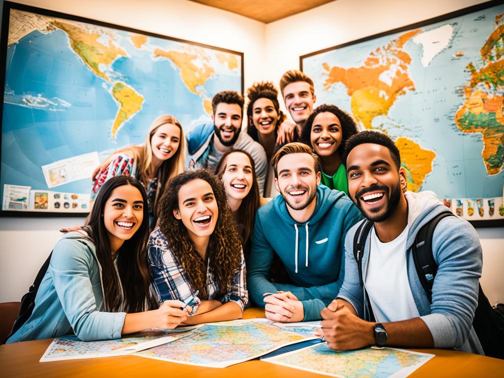Pre-departure meeting for studying abroad in Santiago