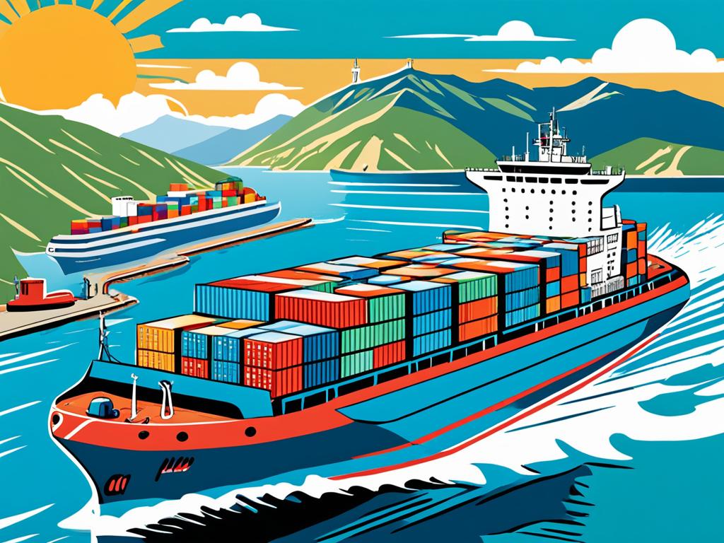 Shipping times by sea from North America and Europe to Montenegro