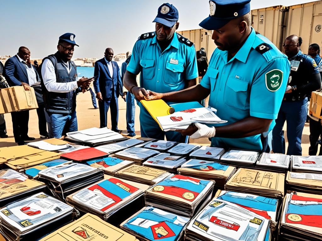 international removals to Senegal, customs regulations, bureaucracy, shipping