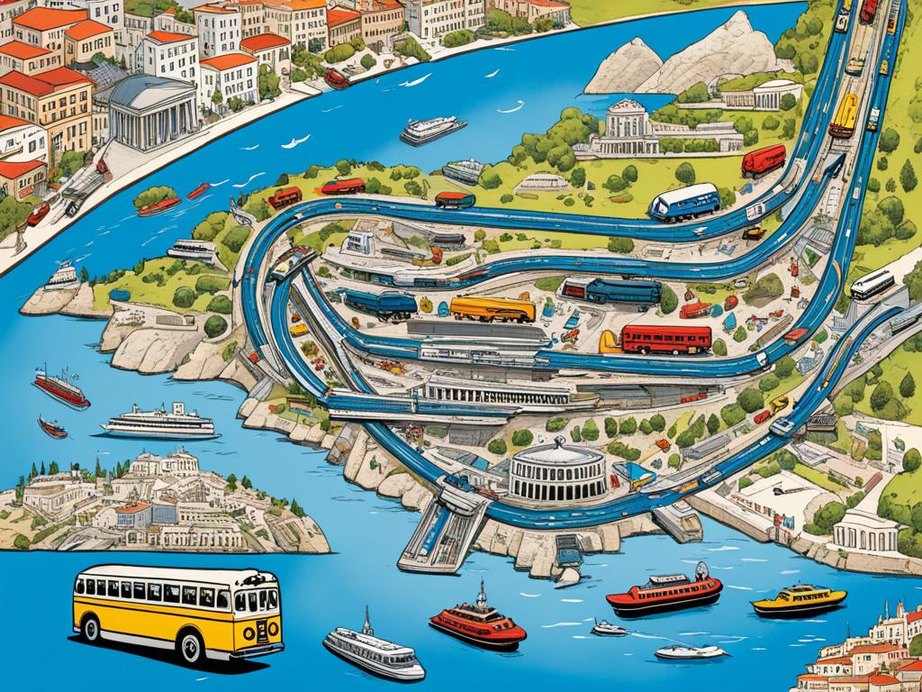 Greek transportation network