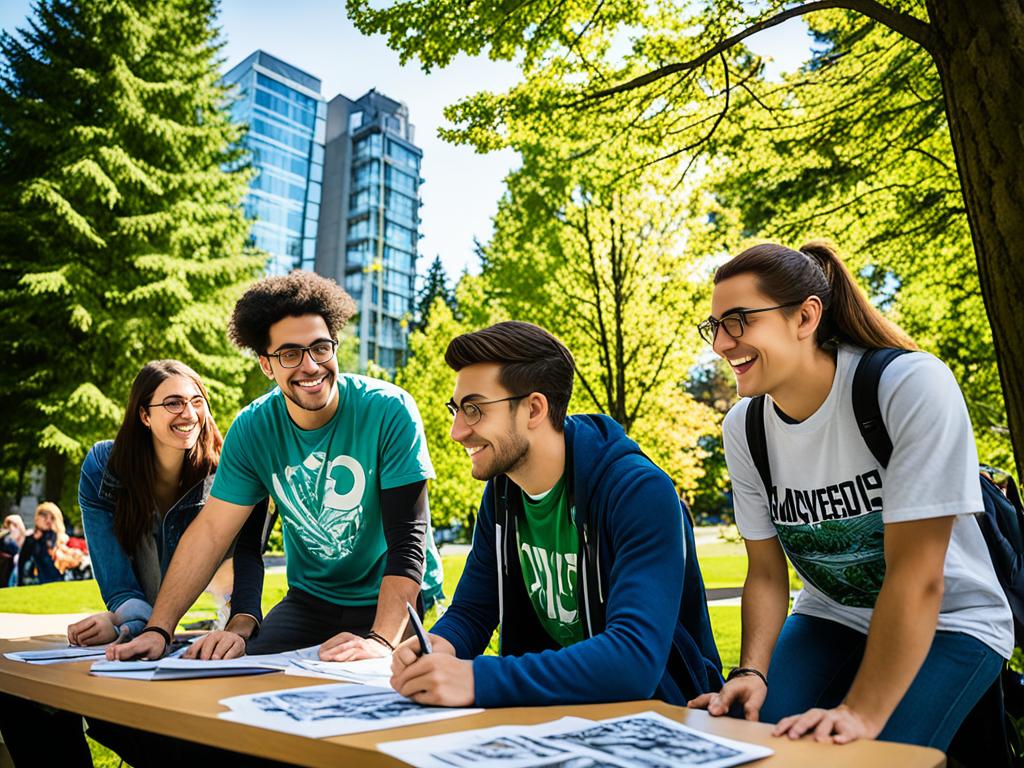 Multicultural environment in Vancouver
