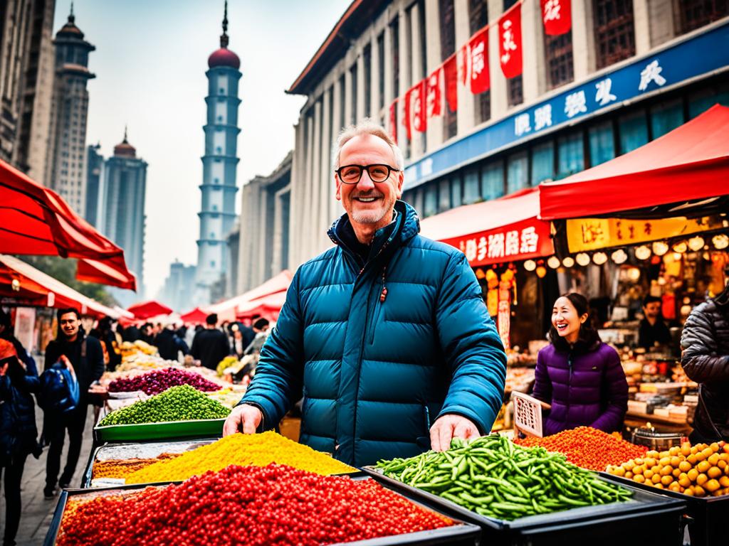 Beijing expat community exploring the city