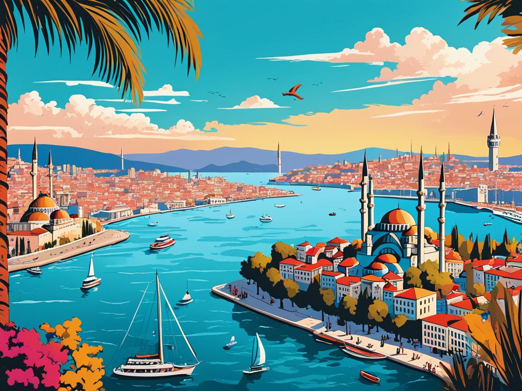 Istanbul's picturesque coastlines