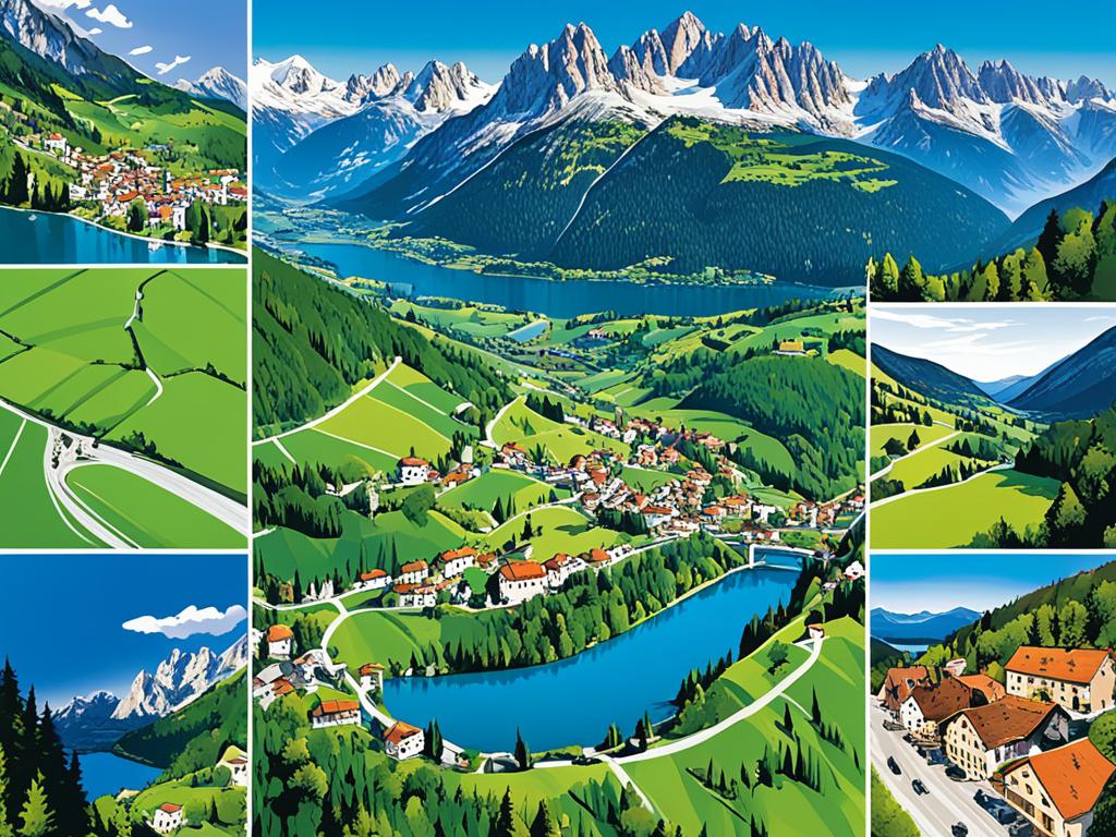 Julian Alps Holiday Home Locations