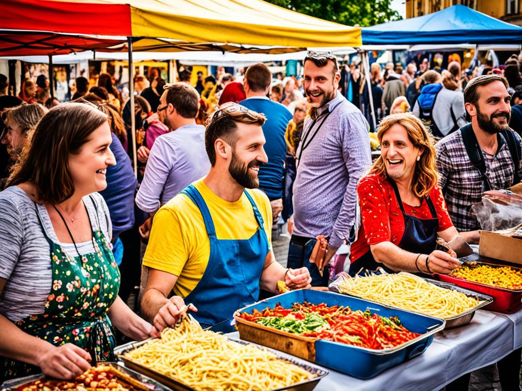 Expat community gathering in Romania