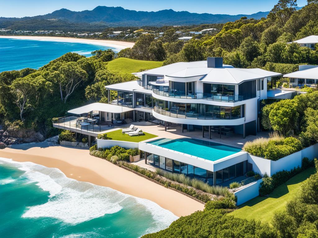 Byron Bay property market luxury homes