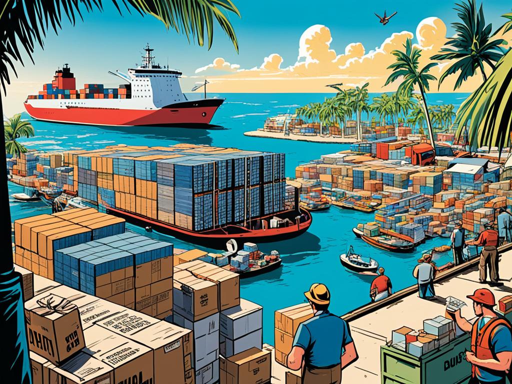 international removals to Bahamas, customs regulations, bureaucracy, shipping
