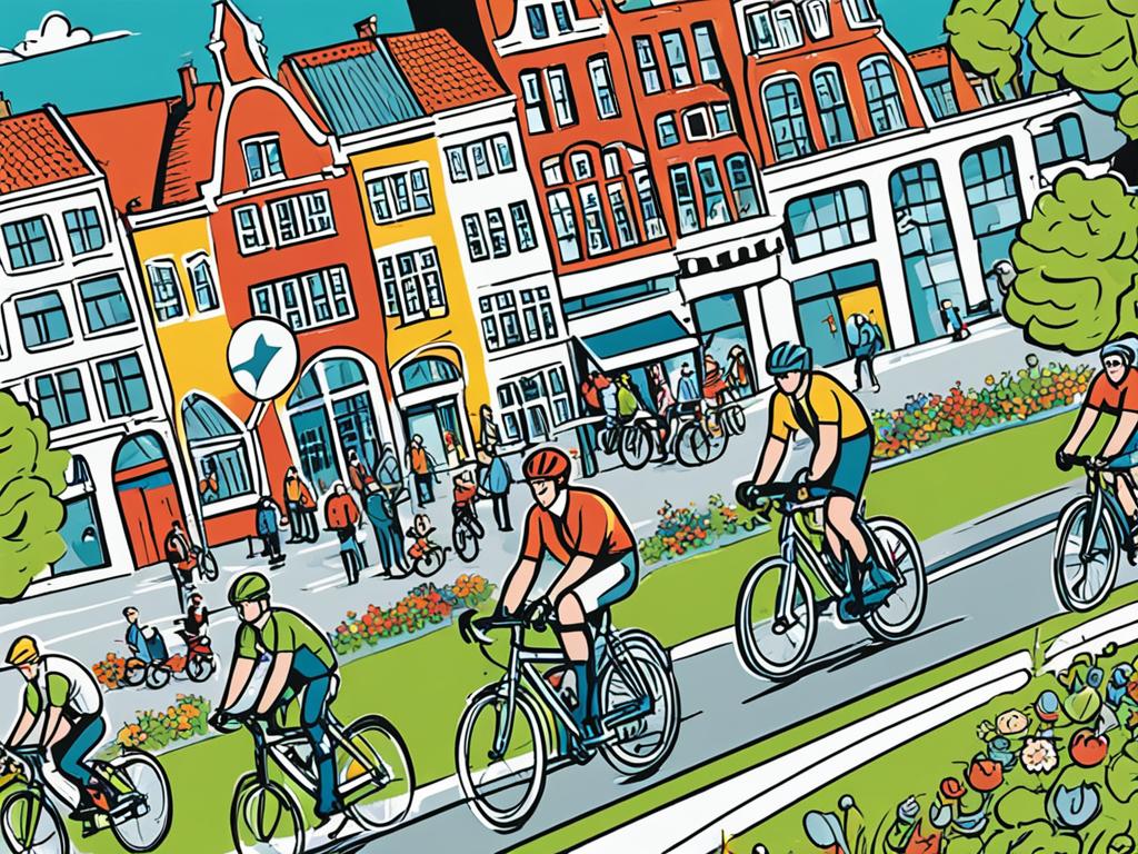 Cycling Pathways in Groningen
