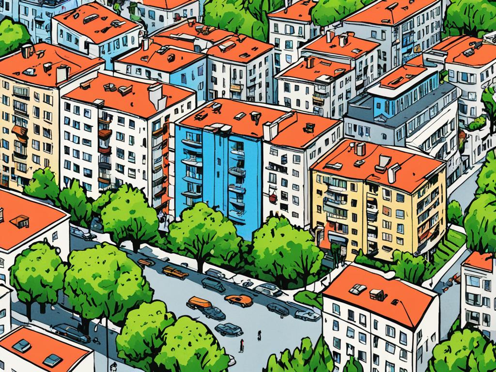 Affordable apartment buildings in Sofia