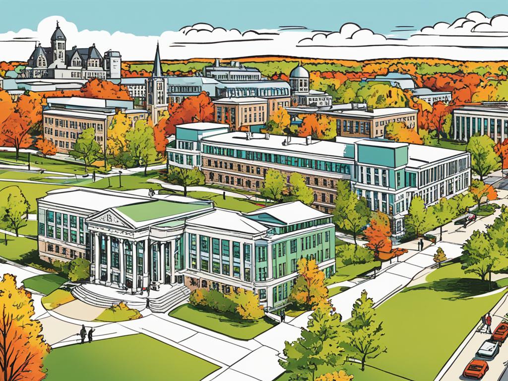 New Brunswick University Campus