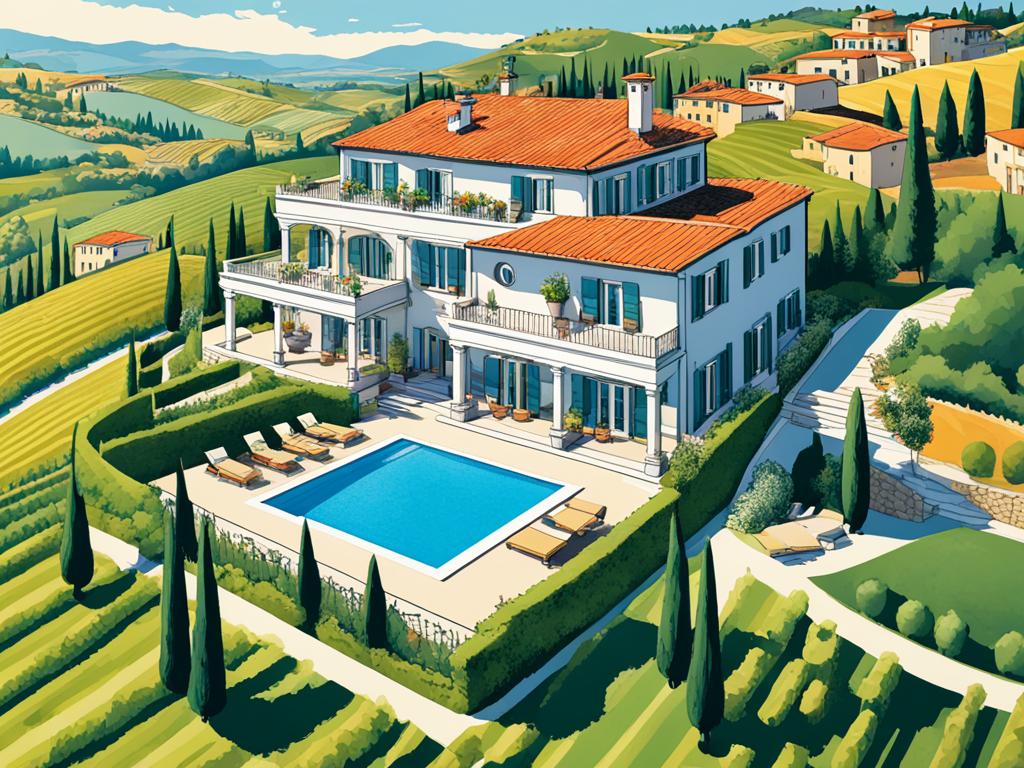 Luxury Villas in Pisa