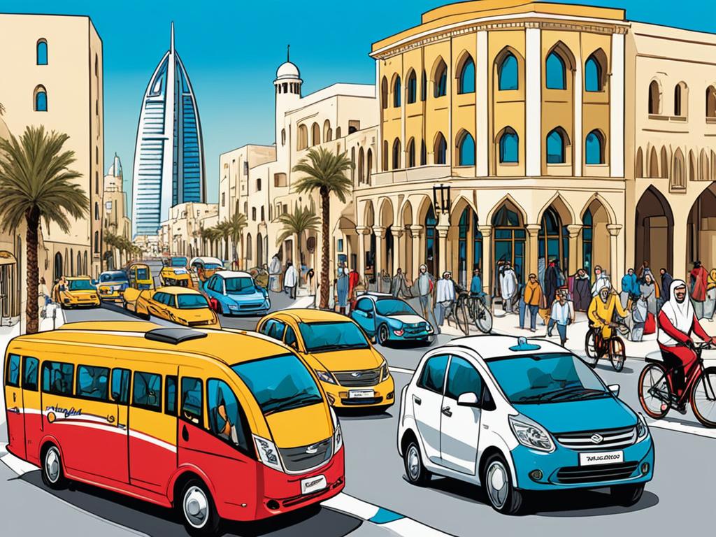 Transportation options in Bahrain