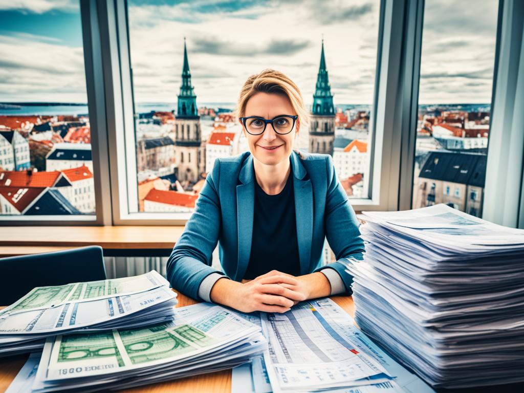 Setting up finances in Denmark