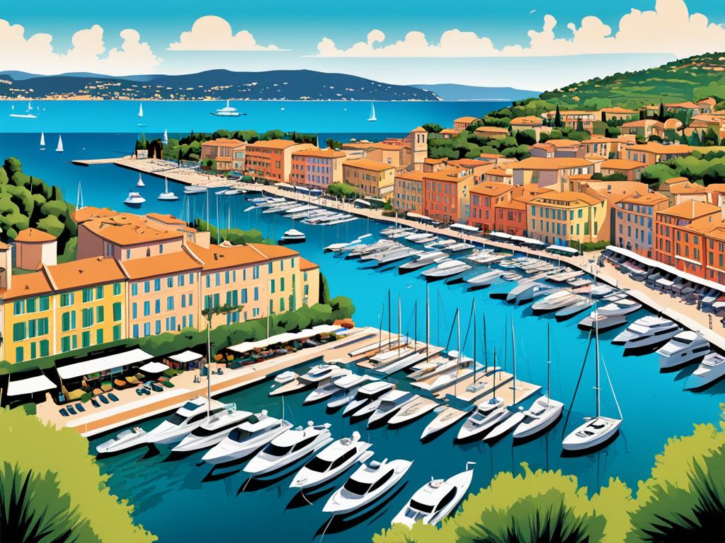 Luxury living in Saint-Tropez